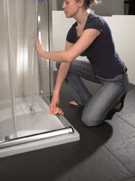 HSK Favorit Schiebetür, 2-teilig, Bodenfrei 3 HSK Favorit Schiebetür, 2-teilig, Bodenfrei – Bild 3