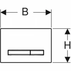 Geberit Betätigungsplatte Sigma50, Für 2-Mengen-Sp. Messing, Schwarz, 115672DW2 7 Geberit Betätigungsplatte Sigma50, Für 2-Mengen-Sp. Messing, Schwarz, 115672DW2 -Grohe Verkauf 115 672 DW 2 Front View 600x600