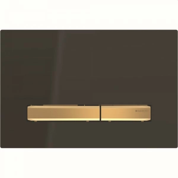 Geberit Betätigungsplatte Sigma50, Für 2-Mengen-Sp. Messing, Schwarz, 115672DW2 1 Geberit Betätigungsplatte Sigma50, Für 2-Mengen-Sp. Messing, Schwarz, 115672DW2