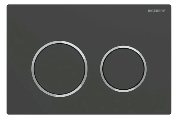Geberit Omega20 Betätigungsplatte, Für 2-Mengen-Spülung 1 Geberit Omega20 Betätigungsplatte, Für 2-Mengen-Spülung