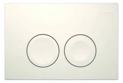 Geberit Delta25 Betätigungsplatte, Für 2-Mengen-Spülung