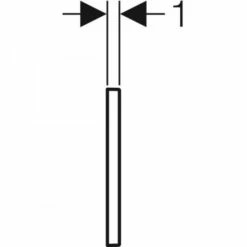 Geberit UR-Strg. Mit Elektronischer Spülausl. Netz, Typ 50: Messing Gebürstet, 116026QF1 -Grohe Verkauf 116 026 QF 1 Side View 600x600