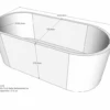 Neuesbad Wannenträger Für Bette Starlet 165x75 Oval