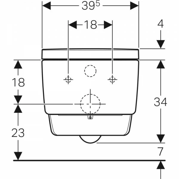 Geberit Geberit AquaClean Mera Classic WC-Komplettanlage UP Wand-WC Glanzverchromt, 146200211 3 Geberit Geberit AquaClean Mera Classic WC-Komplettanlage UP Wand-WC Glanzverchromt, 146200211 – Bild 3
