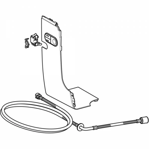 Geberit Anschluss-Set Aquaclean Mera Für Sigma UP-Spülkasten, 12 Cm, Bis März 2013 2 Geberit Anschluss-Set Aquaclean Mera Für Sigma UP-Spülkasten, 12 Cm, Bis März 2013 – Bild 2