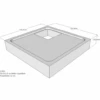 Neuesbad Wannenträger Für Bette Superflach 75x75x3,5
