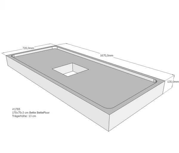 Neuesbad Wannenträger Für Bette Floor 1700x750 1 Neuesbad Wannenträger Für Bette Floor 1700x750