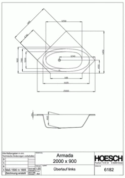 Hoesch Badewanne Armada 6-Eck 2000x900 -Grohe Verkauf 197067 a024875e8f5b5d871b11de58d02efd27 600x600