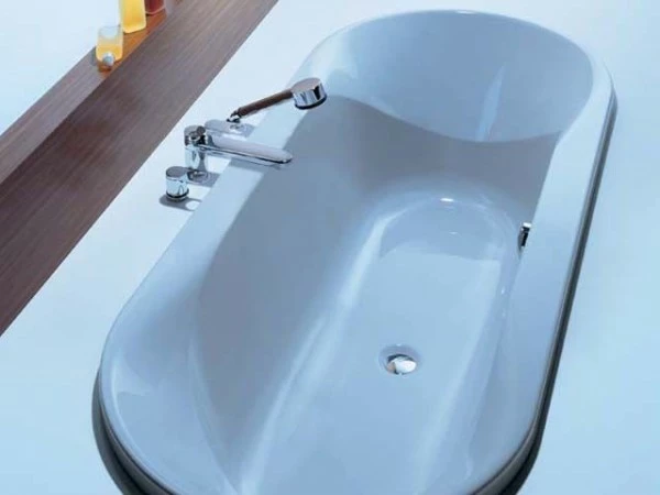 Hoesch Badewanne Spectra Oval 1900x800, Weiß 2 Hoesch Badewanne Spectra Oval 1900x800, Weiß – Bild 2