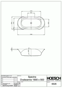 Hoesch Badewanne Spectra Oval 1900x900, Weiß 5 Hoesch Badewanne Spectra Oval 1900x900, Weiß -Grohe Verkauf 197080 a23cf5a8a8f24d2bda716519c0c38260 600x600