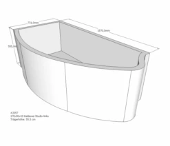 Neuesbad Wannenträger Für Kaldewei Studio/Star Nr.826R/827 170x90 Ausf.re