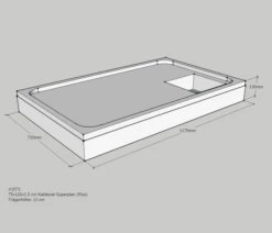 Neuesbad Wannenträger Für Kaldewei Superplan 75x120x2,5