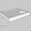 Neuesbad Wannenträger Für Kaldewei Superplan 90x110x2,5