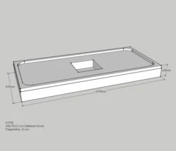 Neuesbad Wannenträger Für Kaldewei Scona 700x1500x23