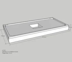 Neuesbad Wannenträger Für Kaldewei Scona 800x1600x23