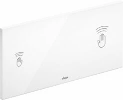 Viega WC Betätigungsplatte VisignforCare 8352.21 In Kunststoff Weiß-alpin