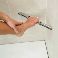 HSK Fußstütze Universal, Verchromt, 100025