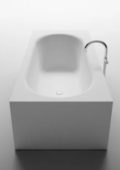 Riho Freistehende Badewanne Madrid 180x86x54cm,weiß Matt, B124001105