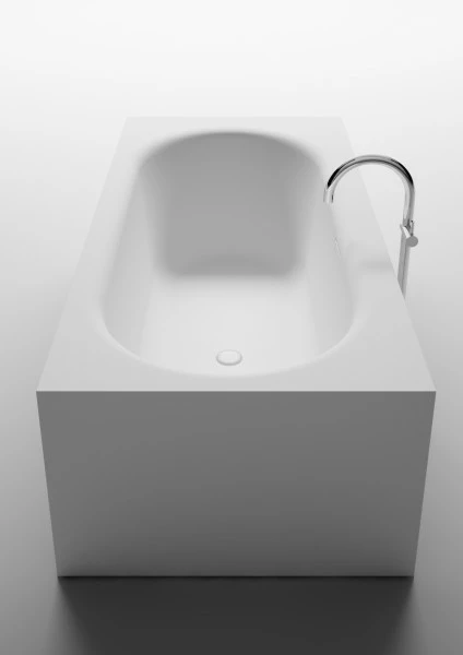 Riho Freistehende Badewanne Madrid 180x86x54cm,weiß Matt, B124001105 1 Riho Freistehende Badewanne Madrid 180x86x54cm,weiß Matt, B124001105