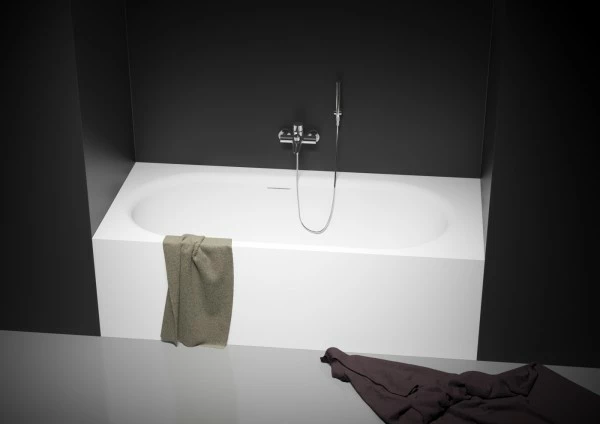 Riho Freistehende Badewanne Madrid 180x86x54cm,weiß Matt, B124001105 5 Riho Freistehende Badewanne Madrid 180x86x54cm,weiß Matt, B124001105 – Bild 5