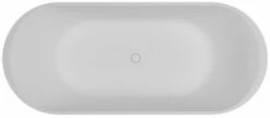 Riho Freistehende Badewanne Valor 170x72x55 Cm, Weiß Matt, B130001105 -Grohe Verkauf BS70005Valor topview LR 600x600