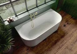Riho Vorwand-Badewanne Valor Back To Wall 180x80, B131001105