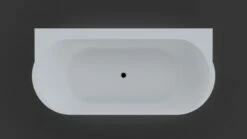 Riho Vorwand-Badewanne Valor Back To Wall 180x80, B131001105 -Grohe Verkauf BS72005ValorB2Wtop 600x600