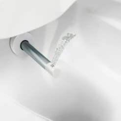 Laufen Dusch-Tiefspül-WC Wandhängend RIVA 600x355x405, Schwarz Matt -Grohe Verkauf Detail auswechselbar Duschkopf mit Blendenring in der Keramik 4 600x600 1