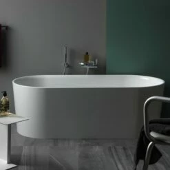 LAUFEN Badewanne VAL, 1600x750x520, Freistehend,weiß,ohne Whirlfunktion, 23028.2, 2302820000001 17 LAUFEN Badewanne VAL, 1600x750x520, Freistehend,weiß,ohne Whirlfunktion, 23028.2, 2302820000001 -Grohe Verkauf H230282 6 600x600