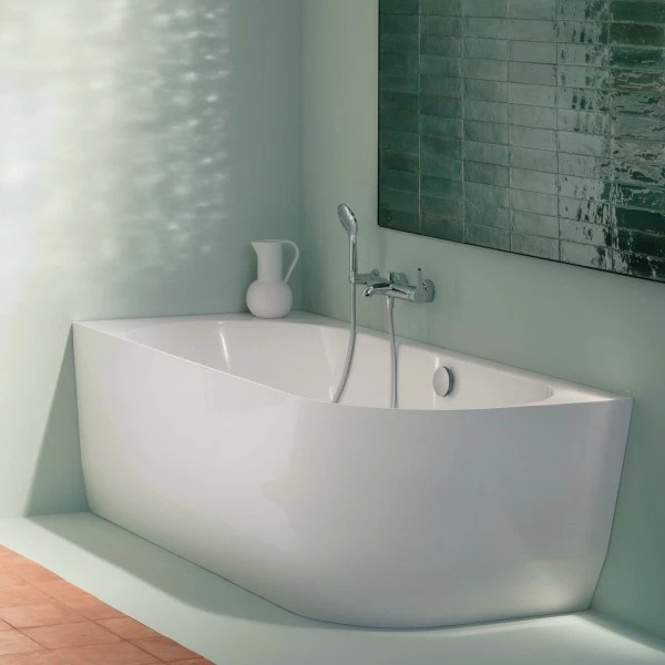LAUFEN Einbau-Badewanne Pro 800x1800x590 Marbond Eckversion Links Weiss 1 LAUFEN Einbau-Badewanne Pro 800x1800x590 Marbond Eckversion Links Weiss