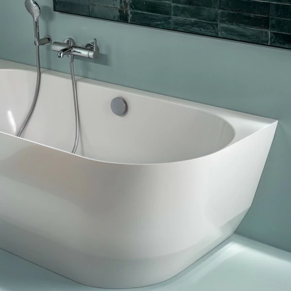 LAUFEN Einbau-Badewanne Pro 800x1800x590 Marbond Eckversion Links Weiss 5 LAUFEN Einbau-Badewanne Pro 800x1800x590 Marbond Eckversion Links Weiss – Bild 5