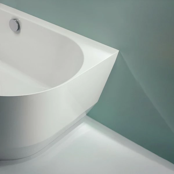 LAUFEN Einbau-Badewanne Pro 800x1800x590 Marbond Eckversion Links Weiss 8 LAUFEN Einbau-Badewanne Pro 800x1800x590 Marbond Eckversion Links Weiss – Bild 8