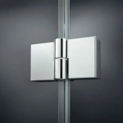 Kermi Schwingtür Liga SFL 1000x2000 BV: 980-1010, Silber Hochglanz ESG Klar -Grohe Verkauf KIDT LIGA Beschlag 01 600x600