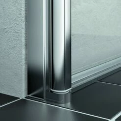 Kermi Pendeltür Liga 1WL 0950x2000, Silber Hochglanz, ESG Klar, LI1WL09520VAK -Grohe Verkauf KIDT LIGA Gelenk Hebe Senk 02 600x600 4