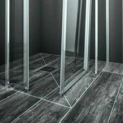 Kermi Gleittür Liga D2R 1100x1850, Silber Hochglanz, ESG Klar Mit KermiClean, LID2R11018VPK -Grohe Verkauf KIDT LIGA Schwenken C2 01 600x600 2