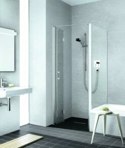 Kermi Pendel-Falttür Liga 2SL 0950x2000, Silber Hochglanz, ESG Klar, LI2SL09520VAK -Grohe Verkauf KIMI LIGA LI2SRL09020VAK 061 600x600