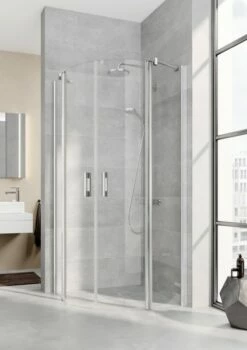 Kermi Viertelkreis Pega P55 0900x2000 BV: 865-890 SIHG ESG Klar Clean, PEP5509020VPK