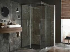 Koralle Eckdusche S600Plus EDS2 L 120 Schk 2tlg., V110812020SA1