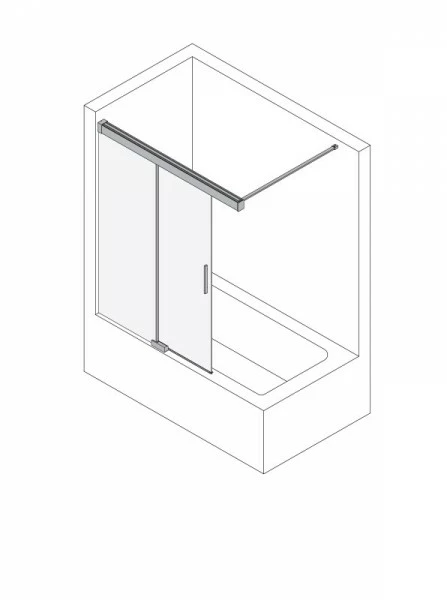 Koralle Schiebetür 2tlg. S600Plus DSB2 L 140, V113214016R71 1 Koralle Schiebetür 2tlg. S600Plus DSB2 L 140, V113214016R71