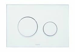 TOTO WC Betätigungsplatte, 220 X 5 X 150 Mm, Weiß,E00022