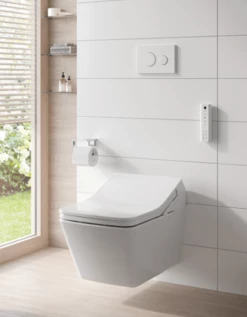 TOTO SP Wand-WC Randlos Weiß Für SX Washlet Mit Tornado Flush Tiefspüler, CW522EY