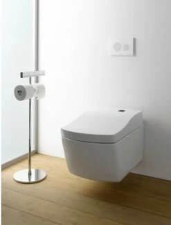 TOTO NEOREST EW Wand-WC Randlos Weiß Für Washlet EW Tornado Flush Tiefspüler, CW994P#NW1