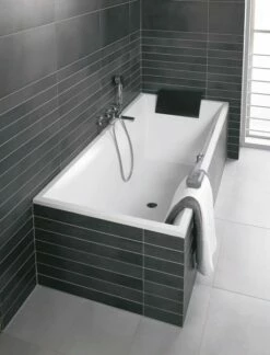 Villeroy & Boch Badewanne Squaro 1694 X 744 Mm Weiß Alpin, UBQ170SQS2V-01 -Grohe Verkauf VB SQUARO 2011 0811 600x600