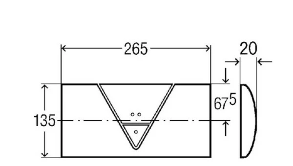 Viega WC Betätigungsplatte 8310.3, Visign For Life 1 In Weiß-alpin 2 Viega WC Betätigungsplatte 8310.3, Visign For Life 1 In Weiß-alpin – Bild 2