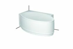 Bette Badewannen Sonderform Pool I Panel Weiß Links 1605x1022x450/560mm, 6052-000CERV