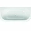 Bette Oval-Badewanne Starlet I 8310, 175x80x42 Cm Snow GlasurPlus, 8310-440PLUS