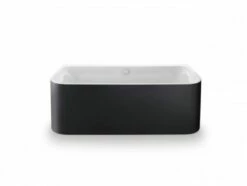 Duravit Happy D.2 Plus Badewanne Weiß / Graphit Supermatt 1800x800 Mm - 700451800000000