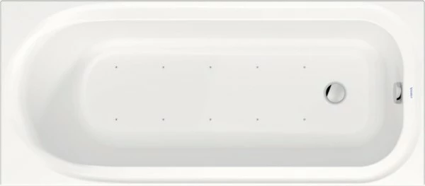 Duravit Soleil By Starck Whirlwanne Weiß 1600x700 Mm - 760499000AS0000 1 Duravit Soleil By Starck Whirlwanne Weiß 1600x700 Mm - 760499000AS0000