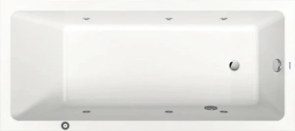 Duravit Duravit No.1 Whirlwanne Weiß 1800x800 Mm - 760491000JP1000 1 Duravit Duravit No.1 Whirlwanne Weiß 1800x800 Mm - 760491000JP1000