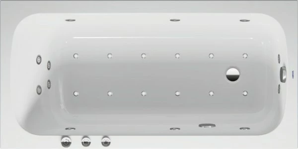 Duravit Qatego Whirlwanne Weiß 1500x750 Mm - 760609000CP1000 1 Duravit Qatego Whirlwanne Weiß 1500x750 Mm - 760609000CP1000